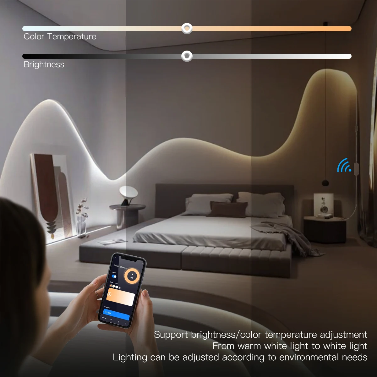 مصباح LED ذكي للتحكم الصوتي بت - مراجعة Home Decor Free App وسعره