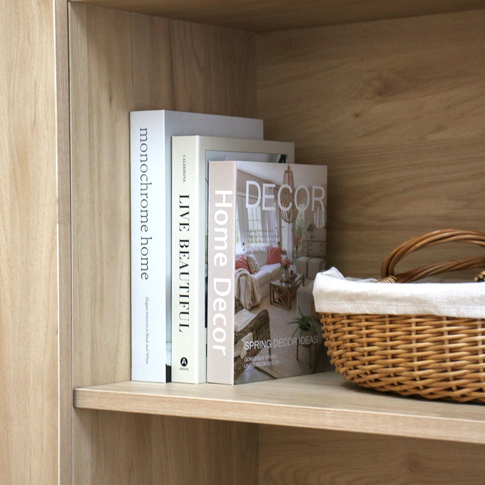 مجموعة من 3 قطع كتب زخرفية فاخ - مراجعة Home Decor Magazine وسعره