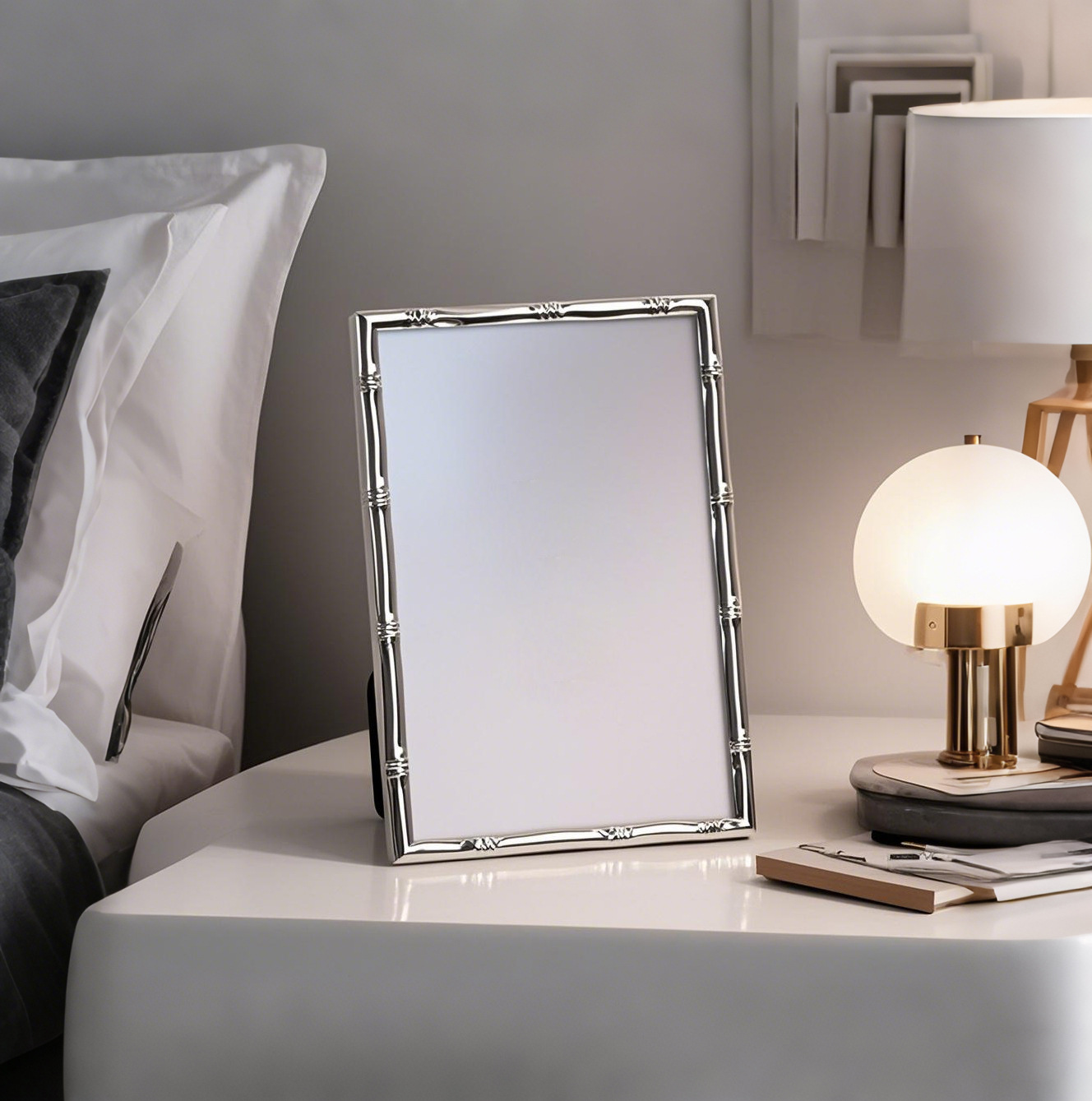 إطار صور أوروبي من الألومنيوم  - مراجعة Bamboo Photo Frame وسعره