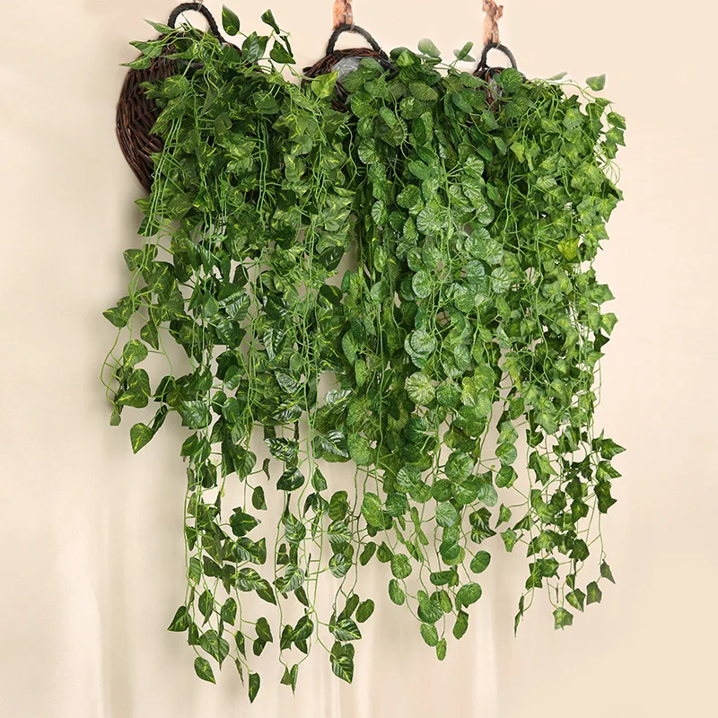 90 سنتيمتر الاصطناعي الأخضر ال - مراجعة Rattan Plant Basket وسعره